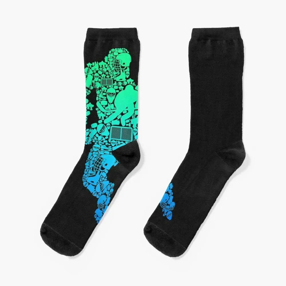 Hockey Player Ice Hockey Youth Men Kids Boys Socks sheer sports and leisure warm winter Antiskid soccer Luxury Woman Socks Men's