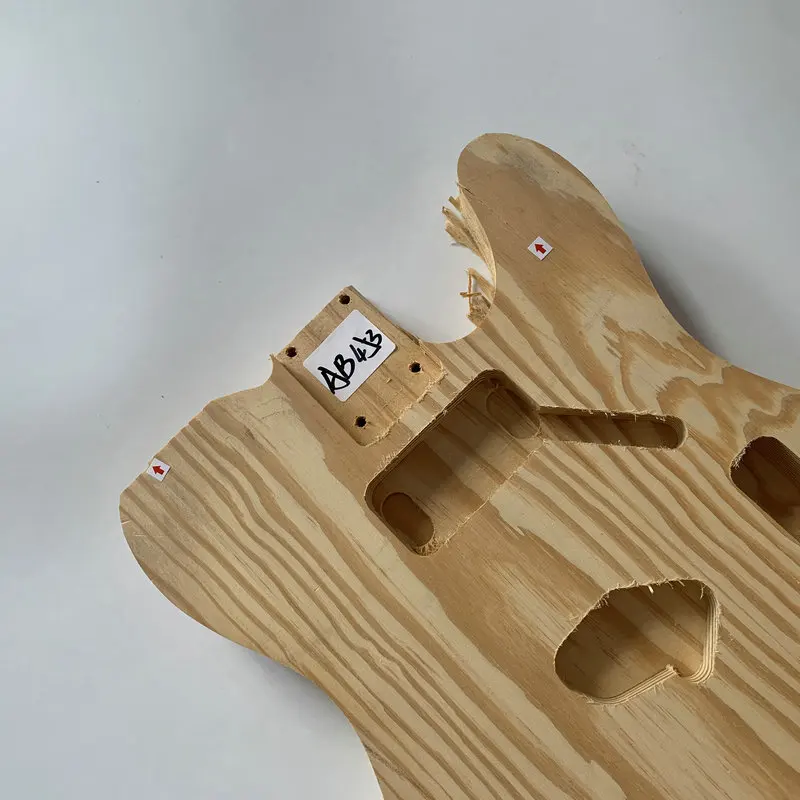 AB453/HB096 Solid ASH Wood Tele Guitar Body No Paints Unfinished DIY Guitar Parts Replace Accessories for TL Electric Guitar