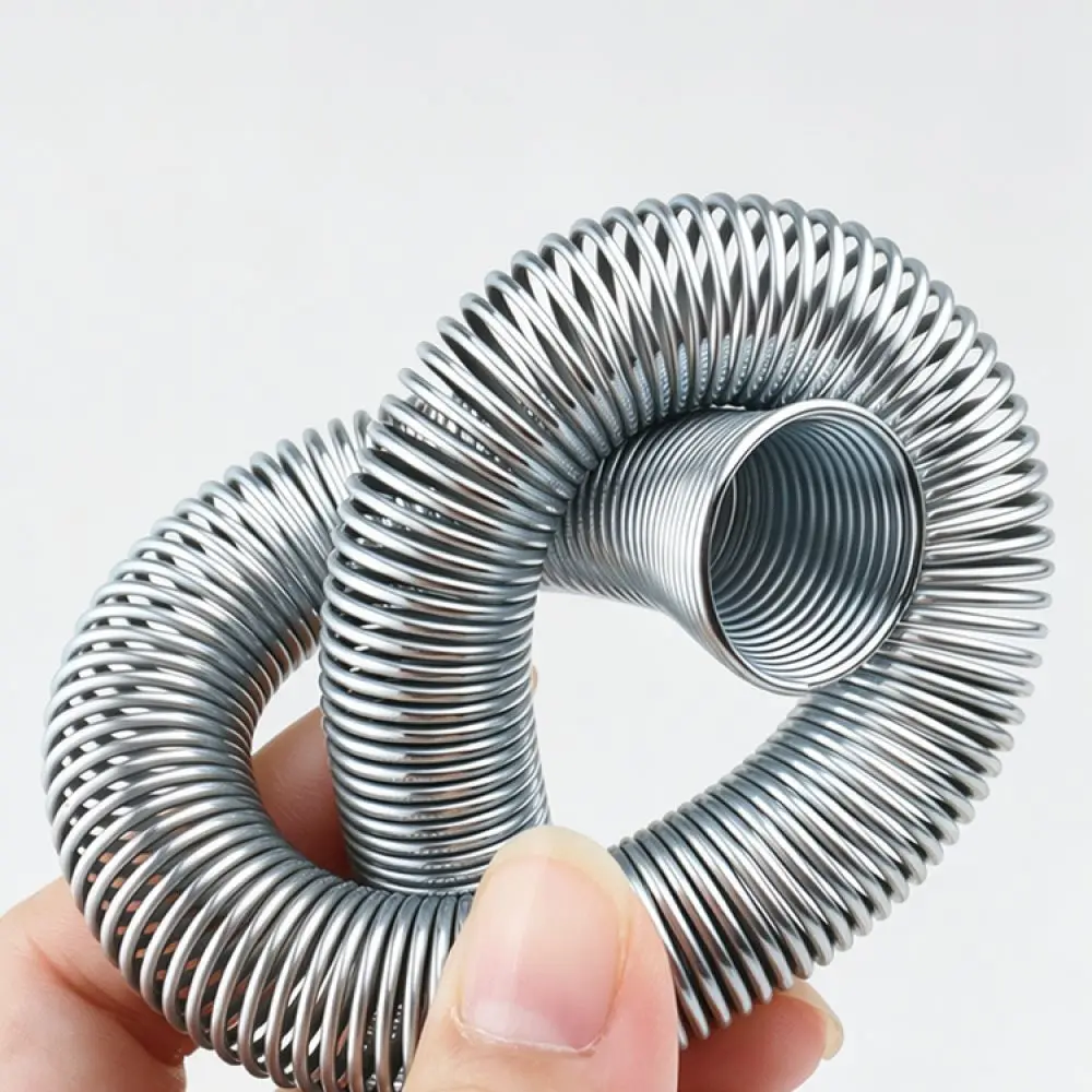 Manual Tubing Spring Bender For QST EXPRESS HVAC Repair Tool Flexible Steel Pipe Coil Expander Installation Equipment