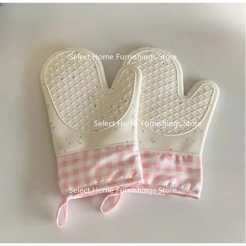 

Suitable for Cotton Silicone Gloves, Anti Slip and Heat-resistant Microwave Oven Gloves, Anti Scald and Heat-insulating Thick