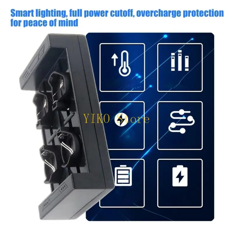 K32C Battery Fast Charging for LIR2032 LIR2025 LIR2016 Rechargeable 3.6V Button/Coin Cell Battery Energy Saving view 2