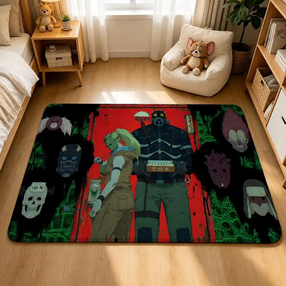 Alfombra de baño Anime-DoroherodoS, alfombra para el pie, alfombra junto a la cama, alfombra absorbente para la entrada, suave y antideslizante