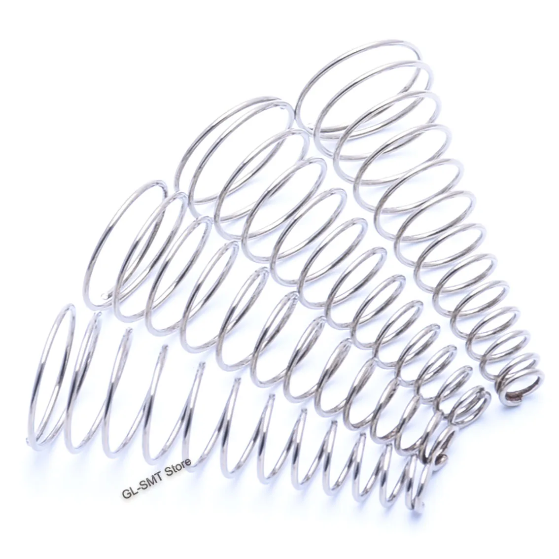 Tower Spring 304 Stainless Steel Conical Compression Springs Wire Diameter 0.7/0.8/0.9mm Taper Pressure Spring Length 7-50mm