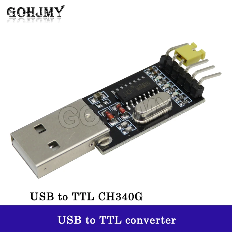 CH340 USB to TTL converter UART module CH340G upgrade download a small wire brush plate STC microcontroller board