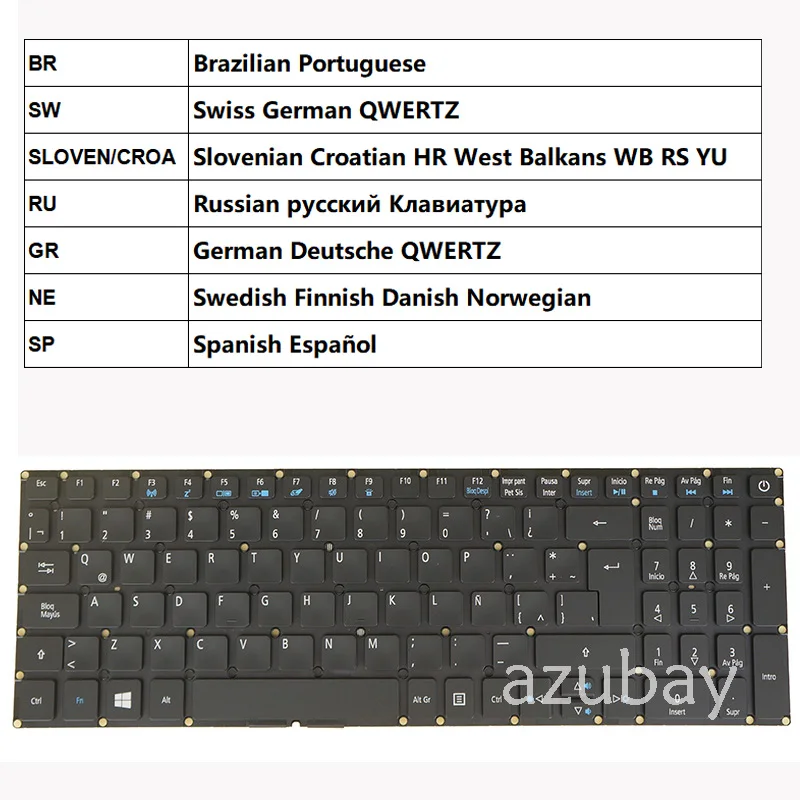 Laptop Keyboard For…