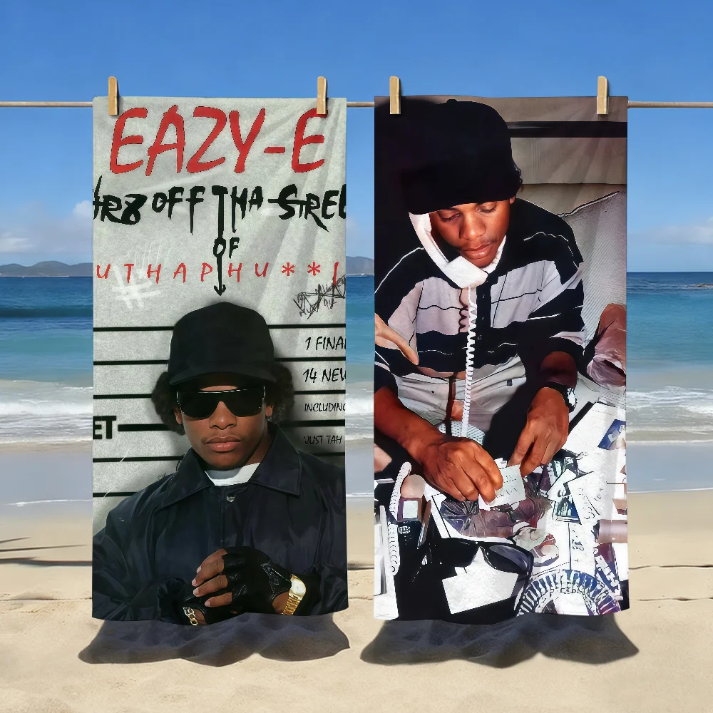 Rapper E-Eazy e-S Towel Sports Quick Dry Travel Camping Gear Sandproof Soft Light Large Beach Towel