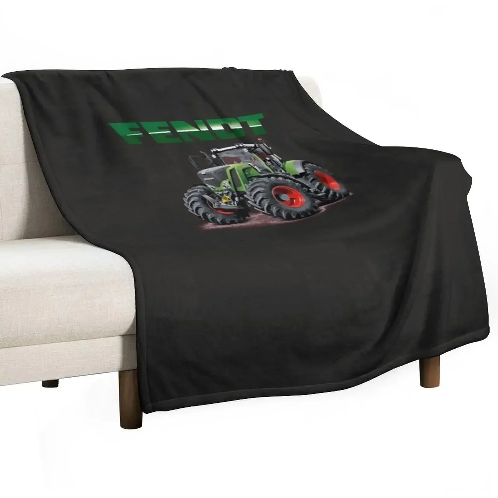 

Fendt German Tractors Essential T-Shirt Throw Blanket For Baby Travel Furry Hairys Blankets