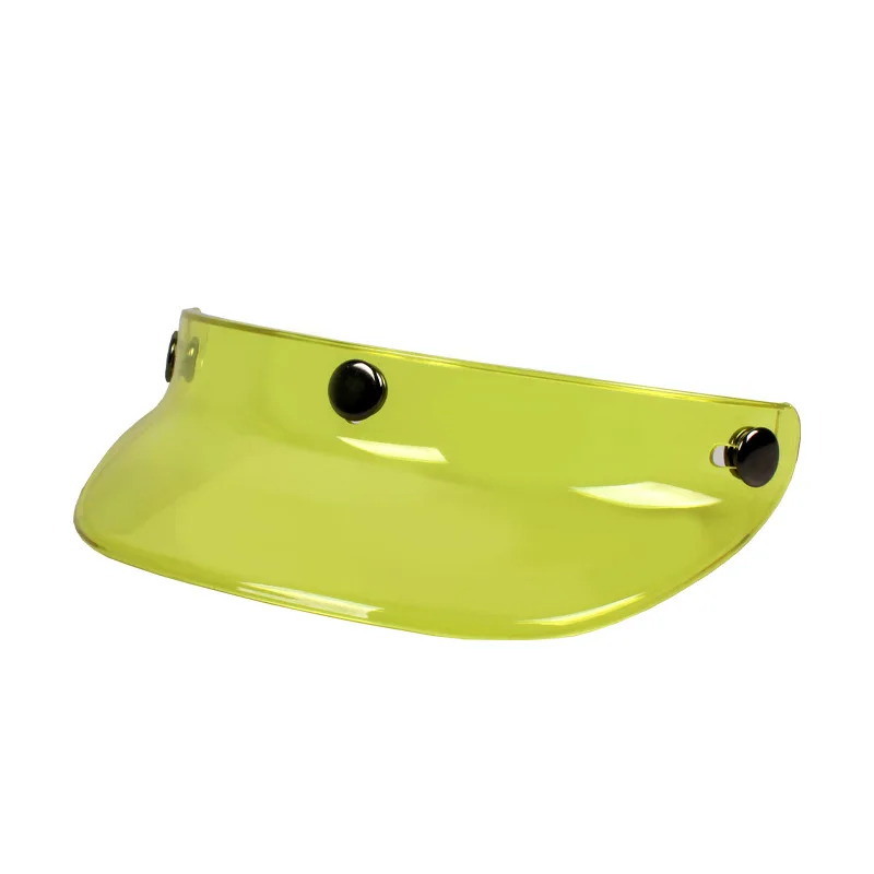 3-Druckknopf-Visier für Jet-Helme, Universelles Zubehör für Kleine Motorrad- und Rollerhelme – Detail 10