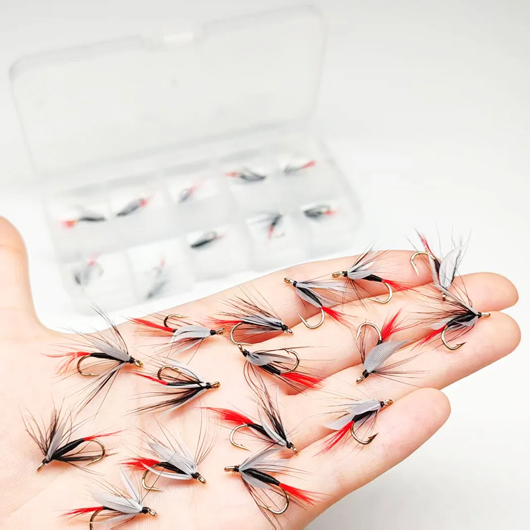 Moscas de pesca con mosca secas para lubina, trucha y salmón - imagen 3