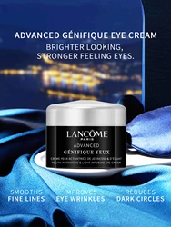 LANCÔME Advanced Génifique Eye Cream -Youth Activating & Light Infusing Eye Cream-For Dark Circles & Fine Lines  0.16 FL.OZ. 5ML