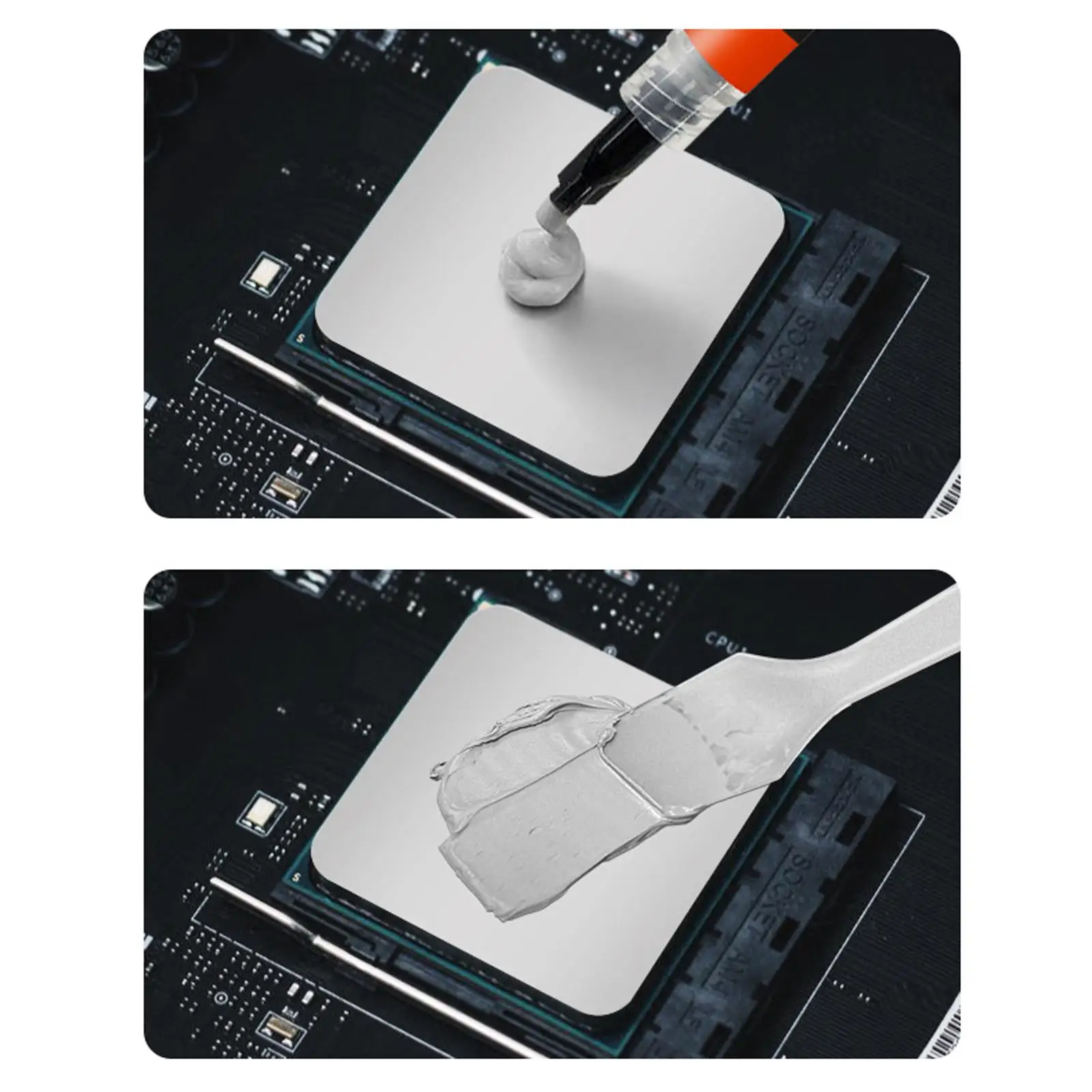 Thermal Paste 4G Heat Sink Paste Cooling Paste with Tool CPU GPU Cooler for CPU Safe Application High Performance Nonconductive