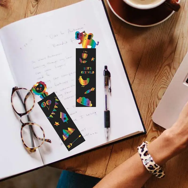 امسح العلامات التي تصنعها بنفسك للأطفال ، عشاق القراءة ، خدمات الحفلات ، الأدوات المكتبية للطلاب ، المكتبة ، الأطفال ، 36 أو