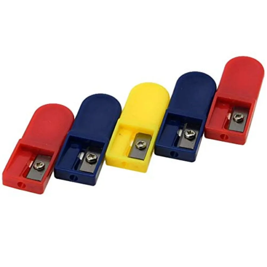 

2.0 Lead Pointer Pencil Sharpener Mini 2mm Leads Sharpener, Portable Handheld Sharpener for 2.0mm Pencil Lead Refills Random Co