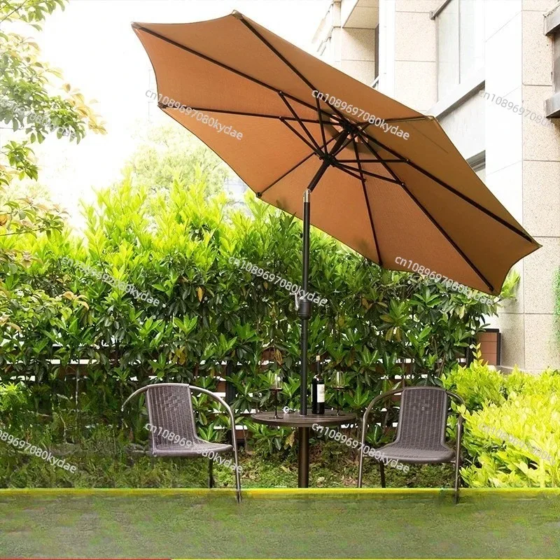 durable-outdoor-parasol-27m-with-base-courtyard-villa-leisure-outdoor-home-balcony-stall-with-steering-central-column-umbrella