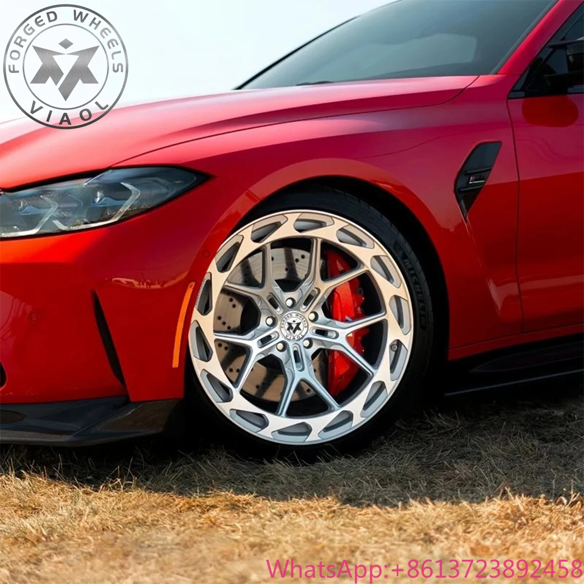 

Viaol Silver Forged Aluminium Alloy Car Wheels Rims 5*120 5*114.3 5*112 for E46 Infiniti Q50 Truck G20 X6 New Condition Car Rim