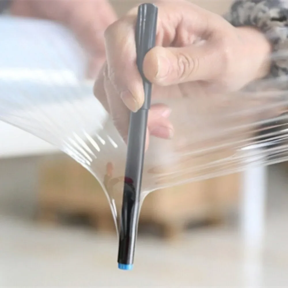 8 rollen 18 "x 1500' 80 gauge palletwikkel stretchfolie handkrimpfolie helder NIEUW