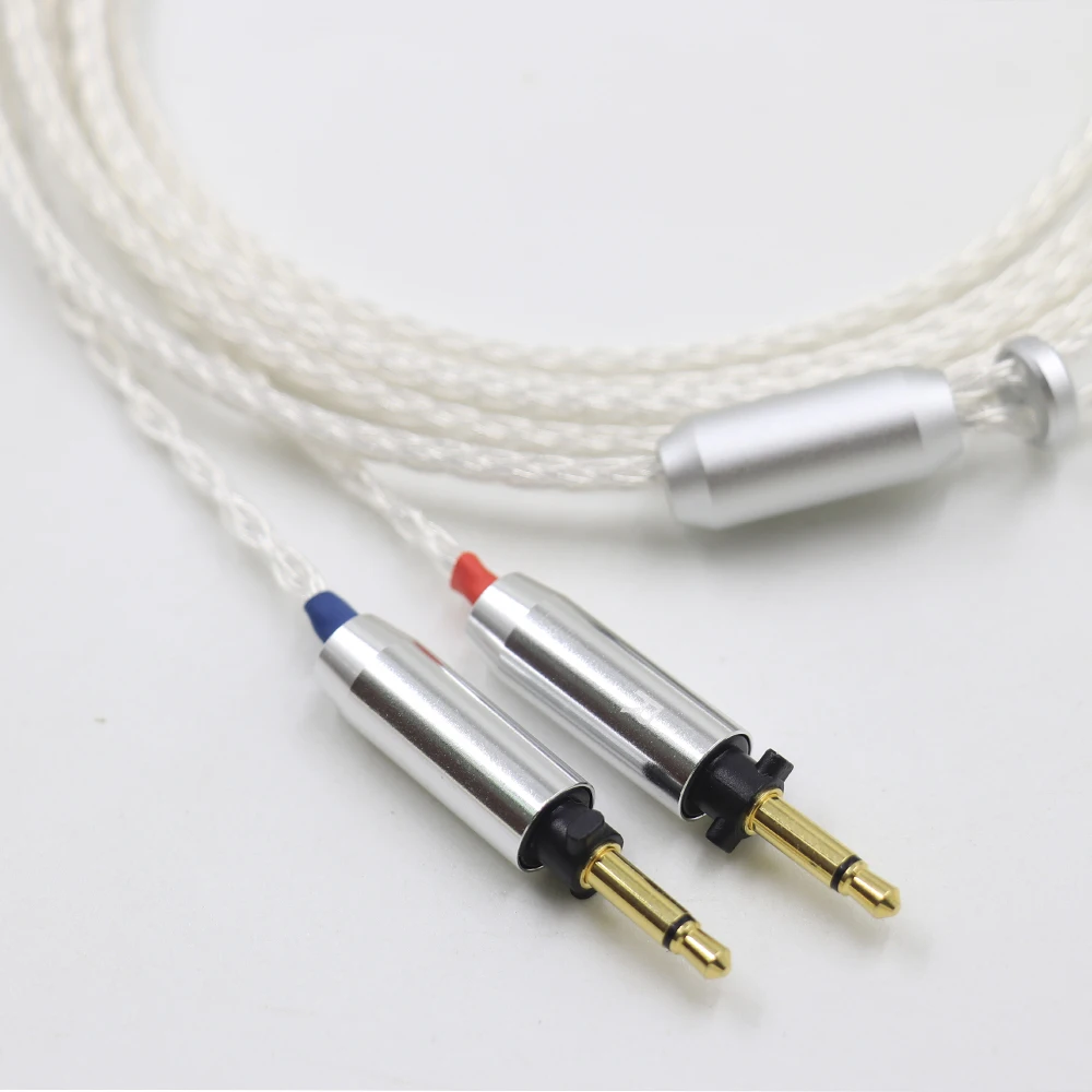 Haldane HIFI 16Cores UPOCC Single Crystal Silver Headphone Upgrade Replace Cable for Final SONOROUS IV VI VIII X Earphone