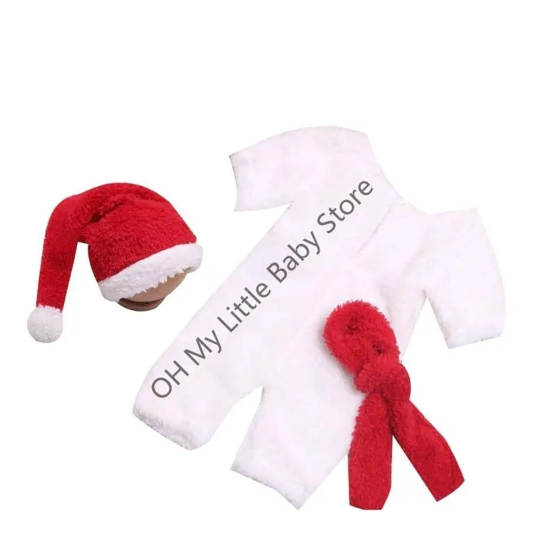 M76C الوليد السنة الجديدة زي عيد الميلاد صور زي رومبير ملابس الطفل التصوير