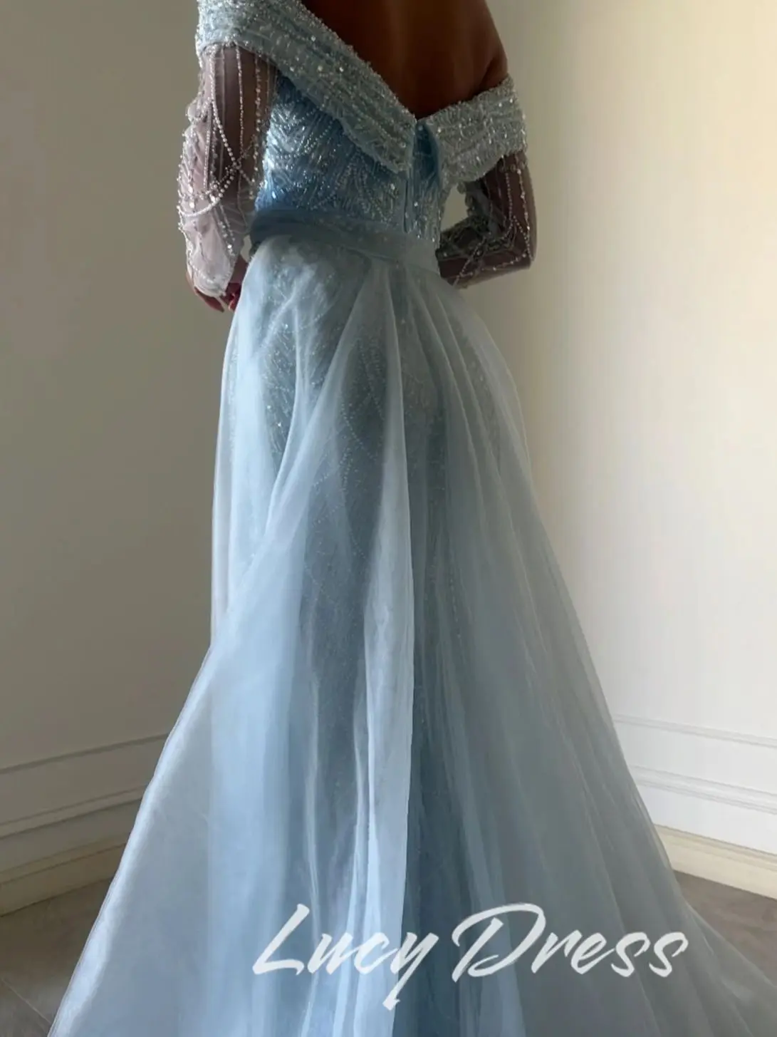 Lucy Maßgeschneiderte Frau Elegante Party Hochzeit Abendkleid Kleider für besondere Anlässe Ballkleider Hochzeit Party Kleid Geburtstag