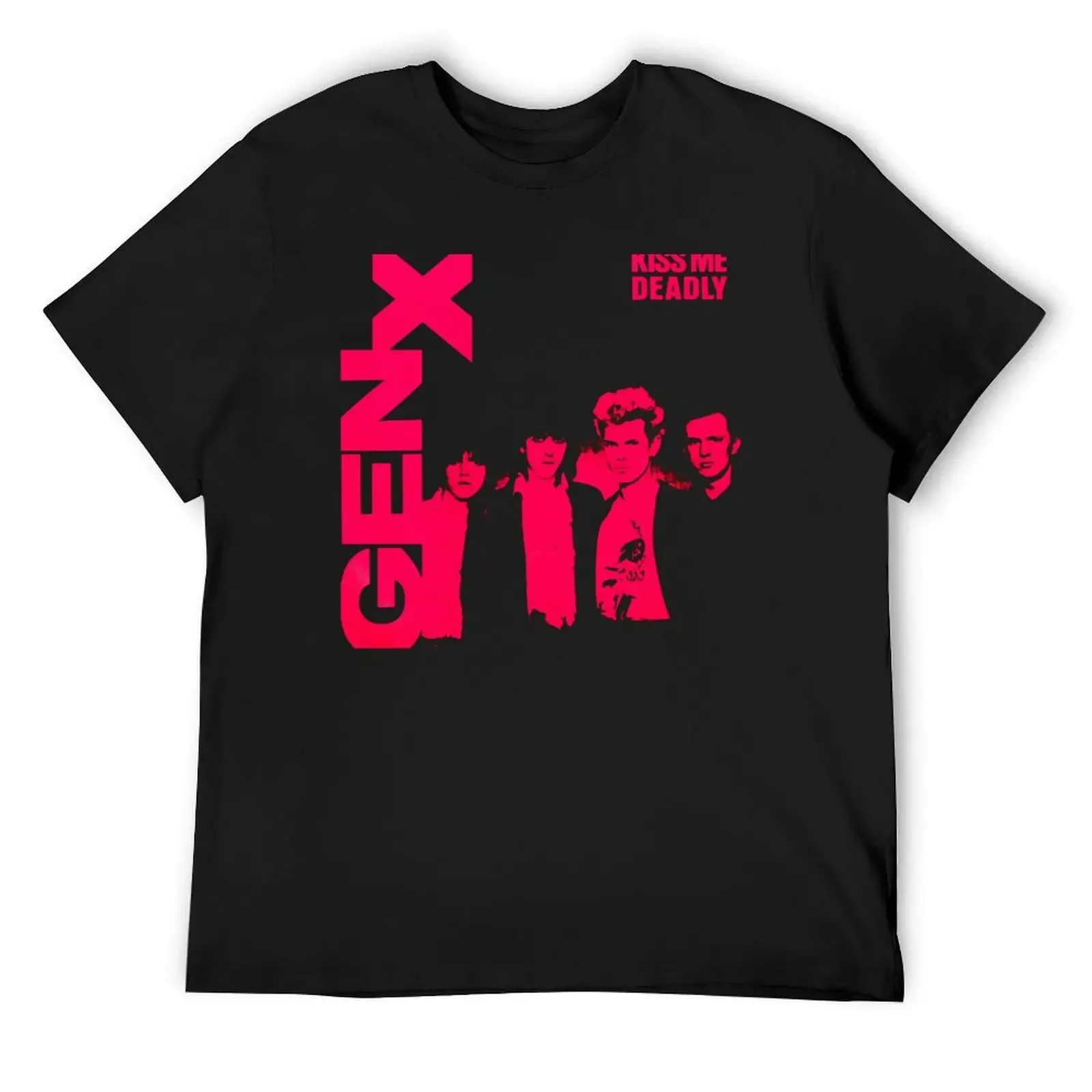 GENERATION X ROCK BAND T-Shirt shirts graphic tees anime figures t shirt for men