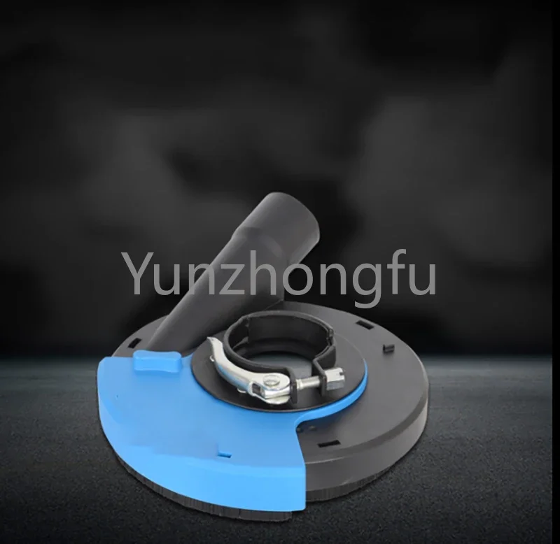 5/7 Inch Universal Angle Grinder Dust Shroud Cover Tools for Concrete Marble Granite Engineered Stone Grinding Dust Collection image 5