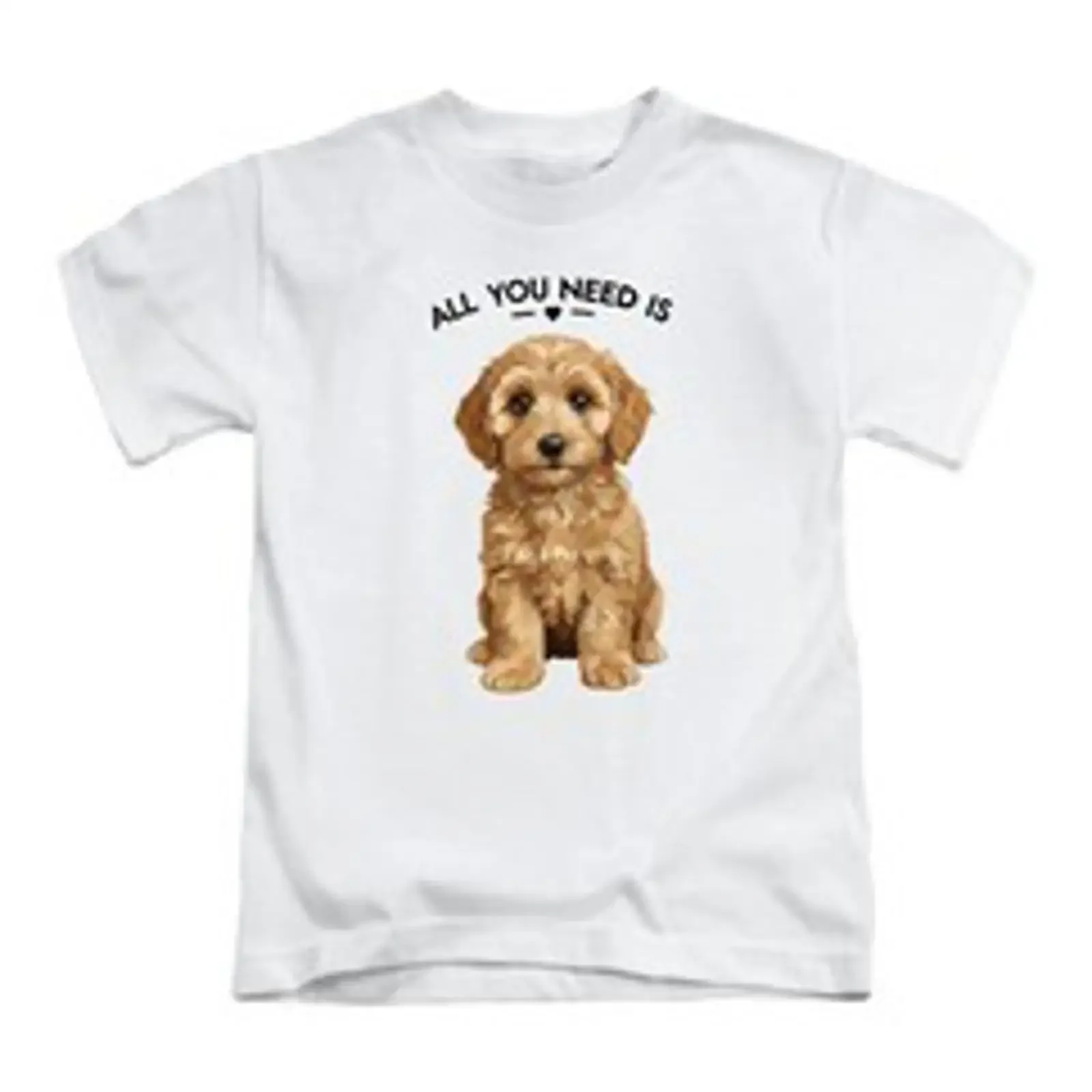 Camiseta All You Need Is Cavapoo Hund para adultos, divertida, linda, con meme, nueva, estilo vintage, lavada, versátil, para uso diario, elegante