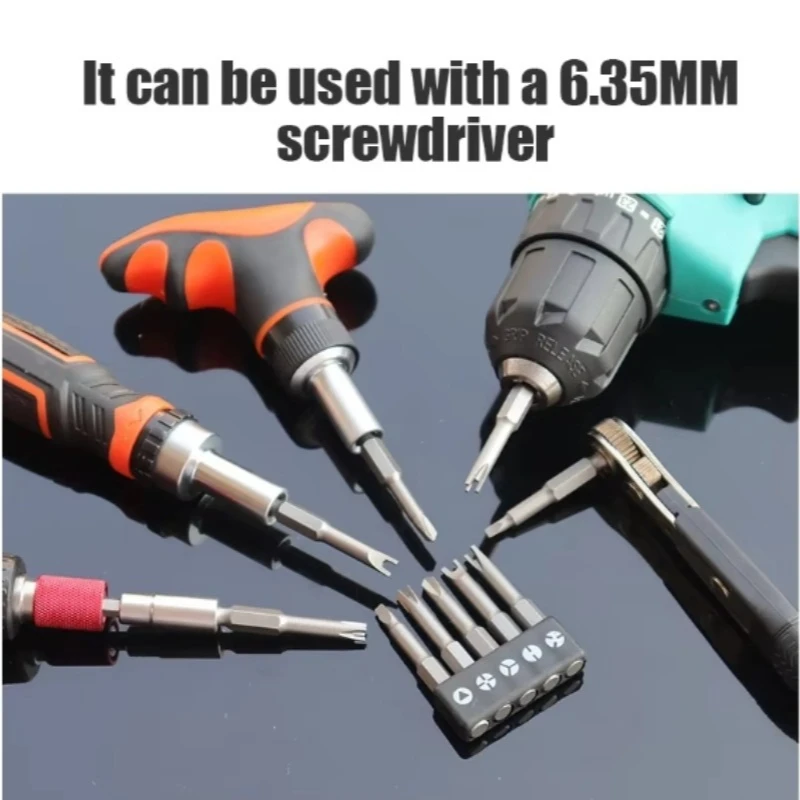 5/7/13 Hot Selling Special-Shaped Batch Head Set U-Shaped Y-Shaped Triangle Home Appliance Maintenance Electric Drill Screwdrive