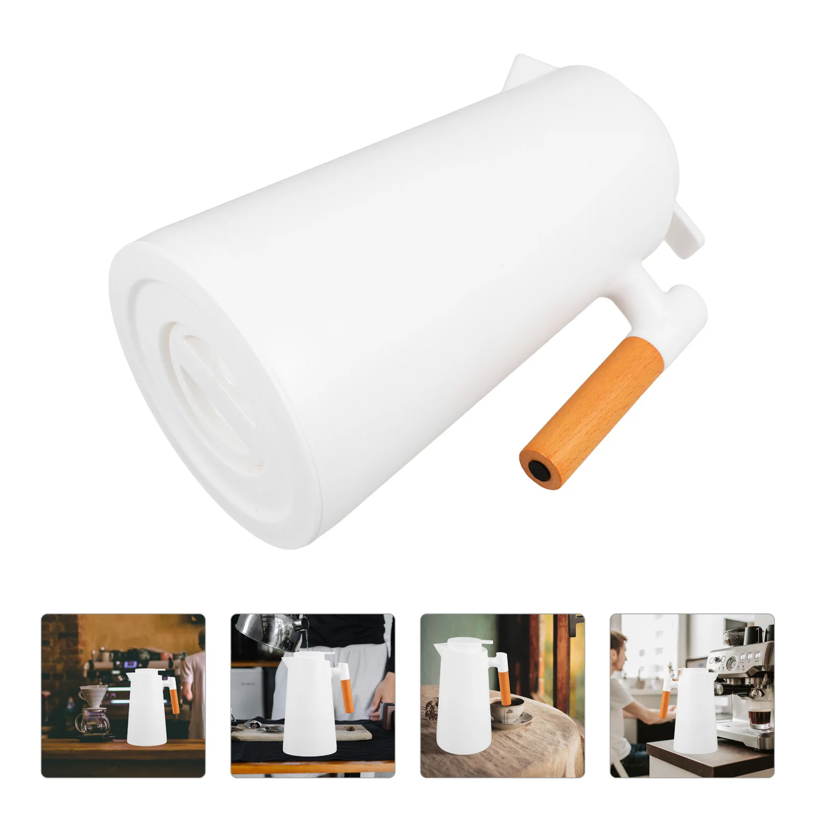 

Thermal Coffee Jug Vacuum Insulated Carafe For Hot Cold Drinks Portable Camping Water Bottle With Handle Household Pitcher Flask