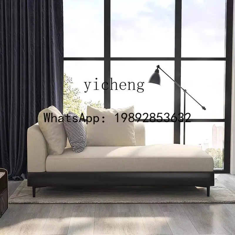 

light luxury modern fabric dismantling and washing concubine chair high-end hotel apartment sofa recliner bedroom beauty