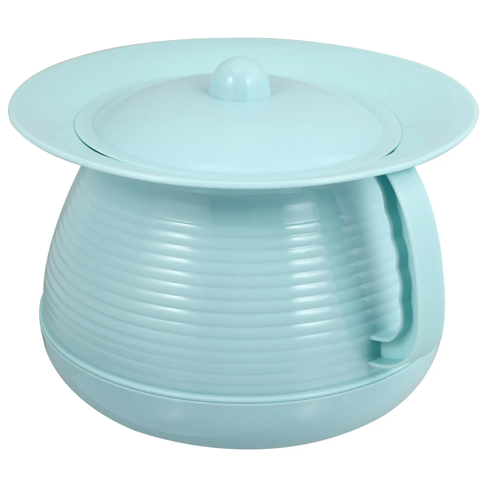 1Pcs Easy Clean Non Stain PP Plastic Chamber Pot Portable Bedpan for Home Night Use Adult Elderly Pregnant Women Urinal