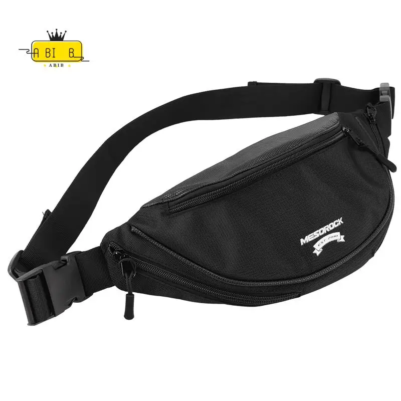 ABIB -Motorcycle Scooters Safety Belt Rear Seat Passenger Grip Grab Adjustable Waist Pack Rear Seat Safety Handle Bag