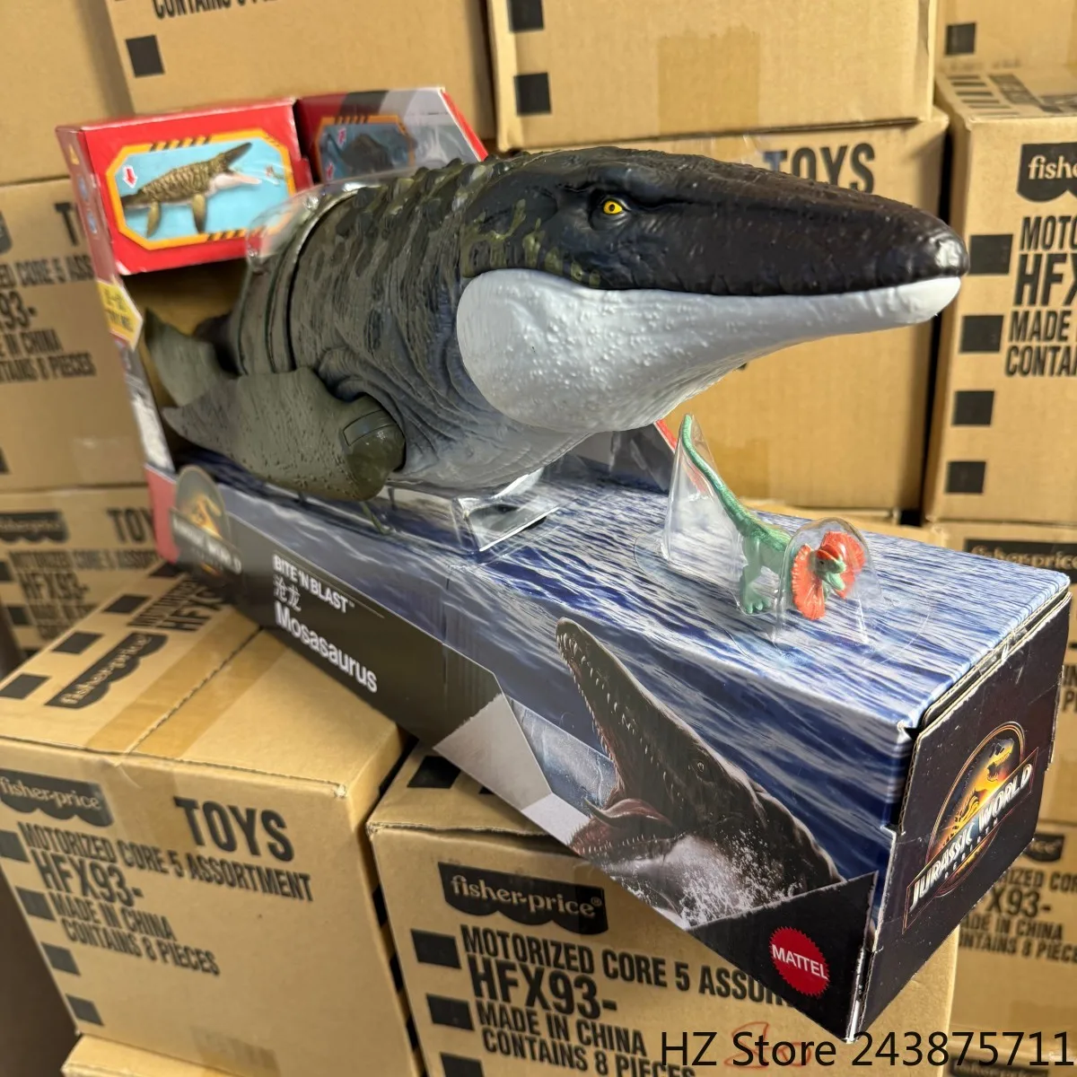 Jurassic World Rebirth Basic 12" Mosasaurus Actionfigur JCH00