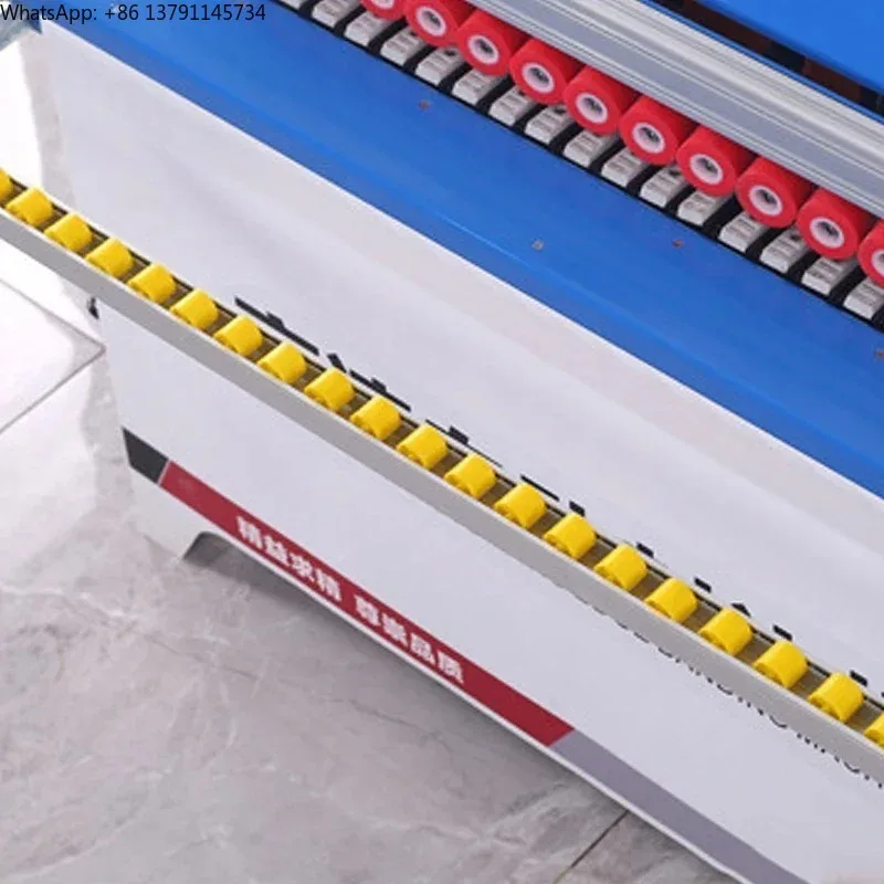 

Автоматический кромкооблицовочный станок DW702: высокоскоростной кромкообрезной станок для прямой и криволинейной обработки, двусторонняя обрезка и полировка