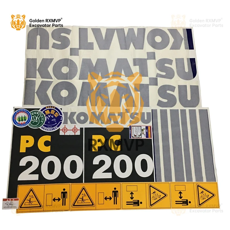 for Komatsu Excavator Sticker pc60/70/200/210/220/240/270-8 All vehicle stickers/accessories