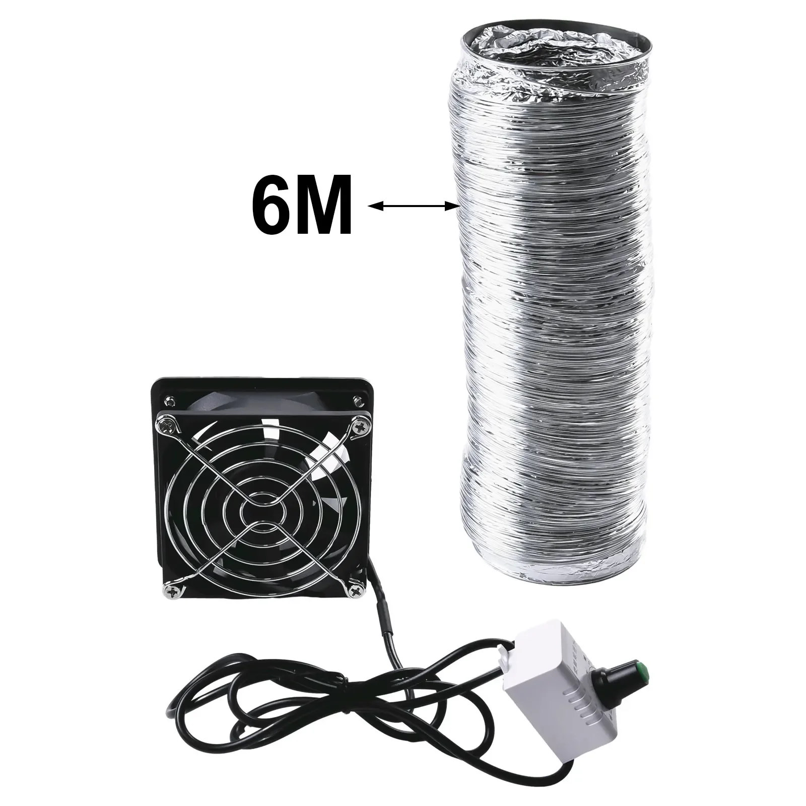 Imagem -04 - Absorvedor de Fumaça Extrator Ventilador Tubo Duto Exhuast Ventilador Usb Velocidade Ajustável para Cozinha Banheiro Oficina Acessórios Soldagem