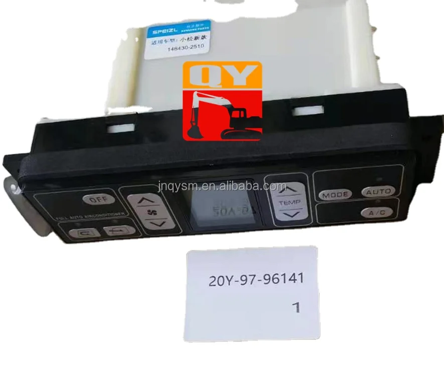 PC200-7 PC300-7 Control Panel Ass'y 20Y-97-96141 For Air Conditioner 20Y-97-96141