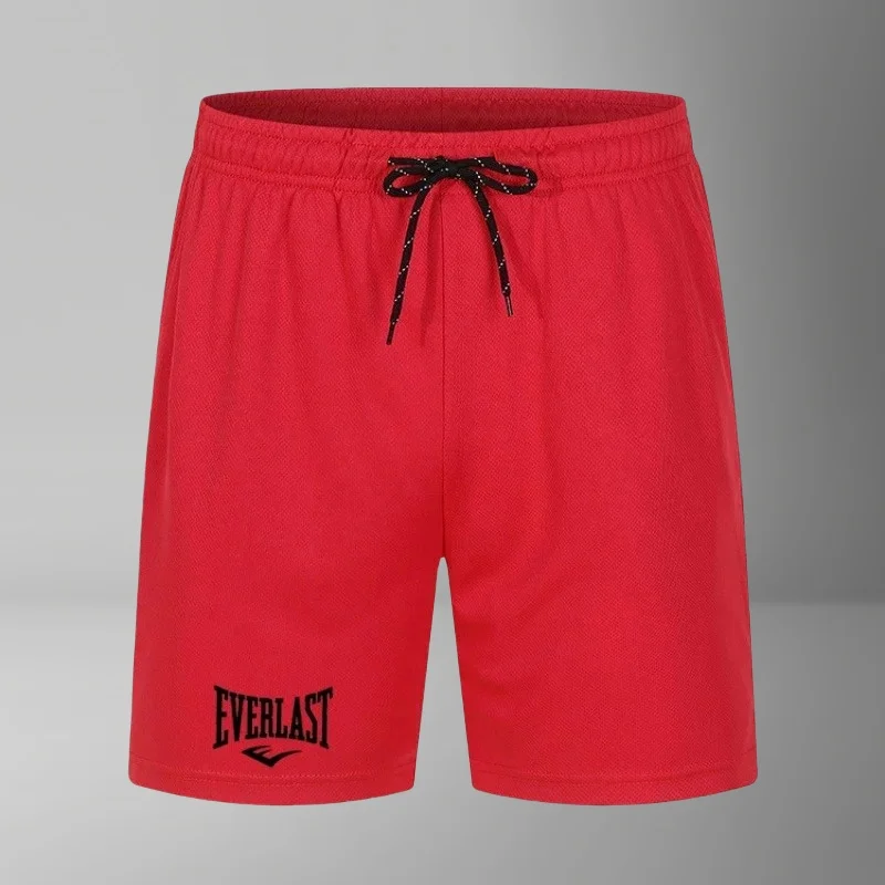 

Men's Running Shorts Casual Sports Breathable Mesh Quick Dry Shorts Outdoor Hiking Clothing Fitness Quick Dry Drawstring Shorts