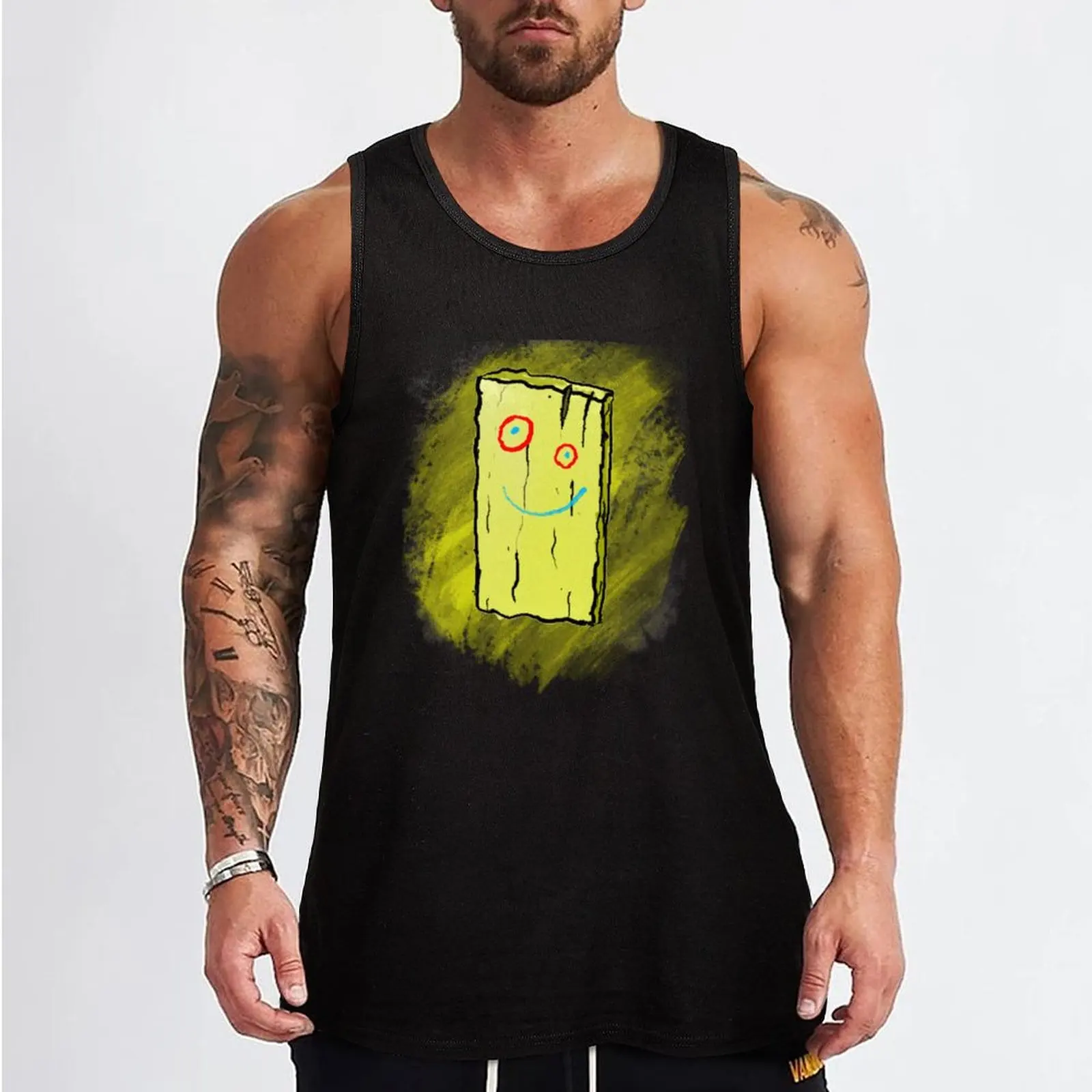 Plank - Ed Edd Eddy Tank Top men gym clothing Working vest t-shirt gym man men clothing