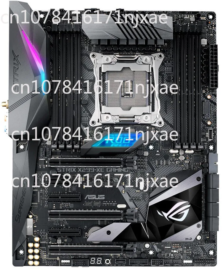

90% новая игровая материнская плата для ASUS ROG Strix X299-XE с поддержкой I9-9980XE X299 DDR4 128 ГБ
