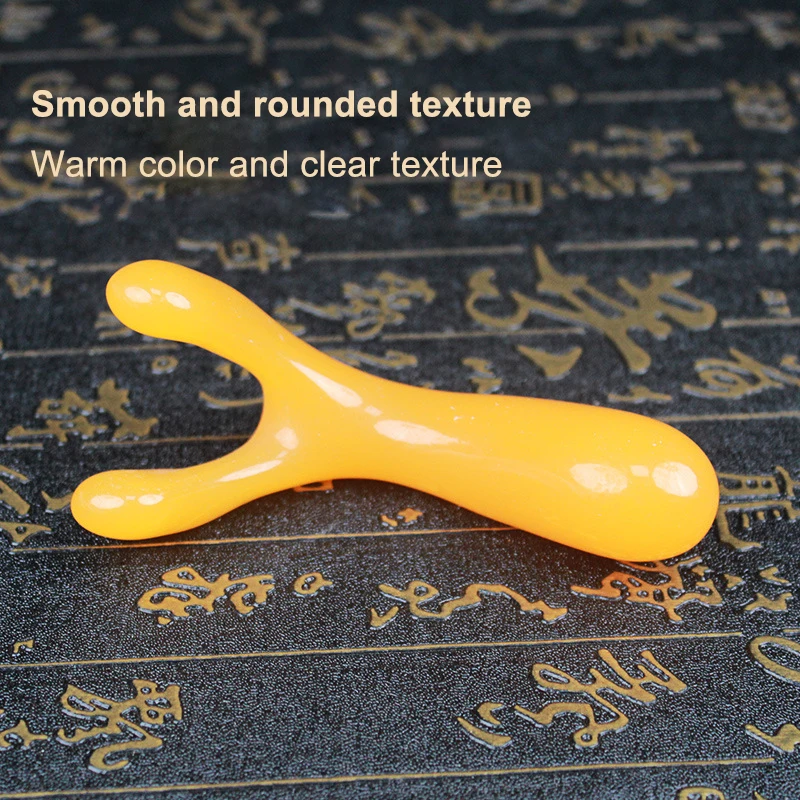 Y-shape Resin Face Massager Two-angle Nasal Scraping Tools Nose Shaper Device Multifuctional Massage Scraper Board