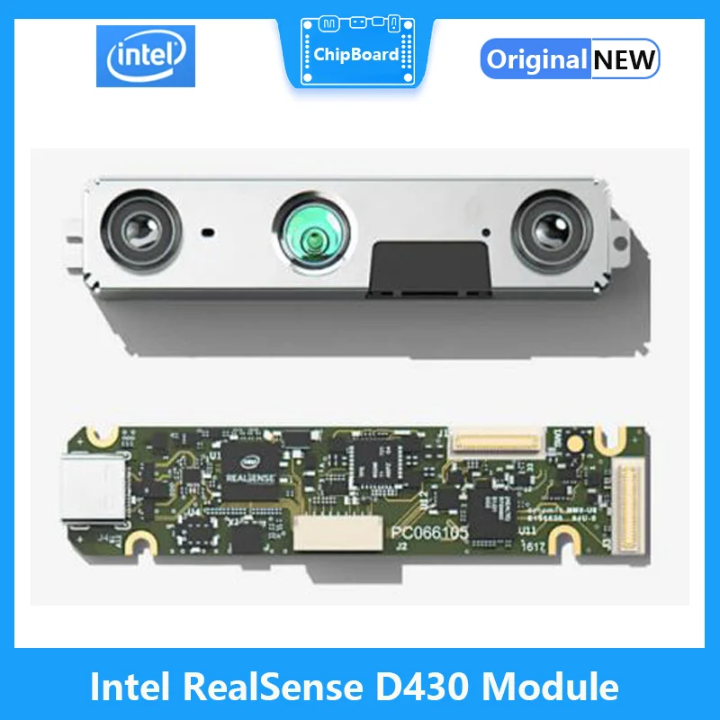 

Intel RealSense D430 Depth Module + Vision Processor D4 Board Bundle