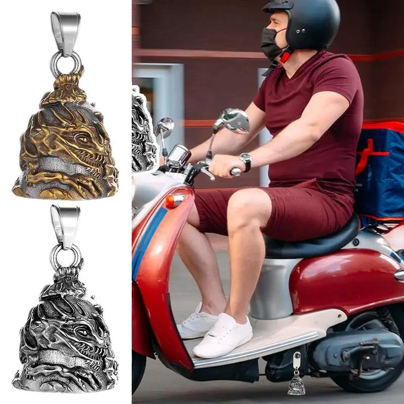 

Колокольчик для езды на мотоцикле, портативный велосипедный аксессуар с черепом, драконом, подарок на день Святого Валентина
