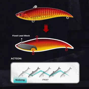 TSUYOKI Vika 90S 冰釣振動路亞,人工沈水餌,冬季振動型,適用於鱸魚、梭魚,史密斯灣藍 90HS,90毫米,18克 10 最佳銷售 氛圍誘餌 - №8