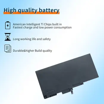 Baterie do notebooku BVBH CS03XL pro HP EliteBook 840 G3 848 G3 850 G3 755 G3 745 G3 EliteBook 840 G4 848 G4 850 G4 755 745 10 nejlepší prodej Baterie pro HP EliteBook 840 - №5