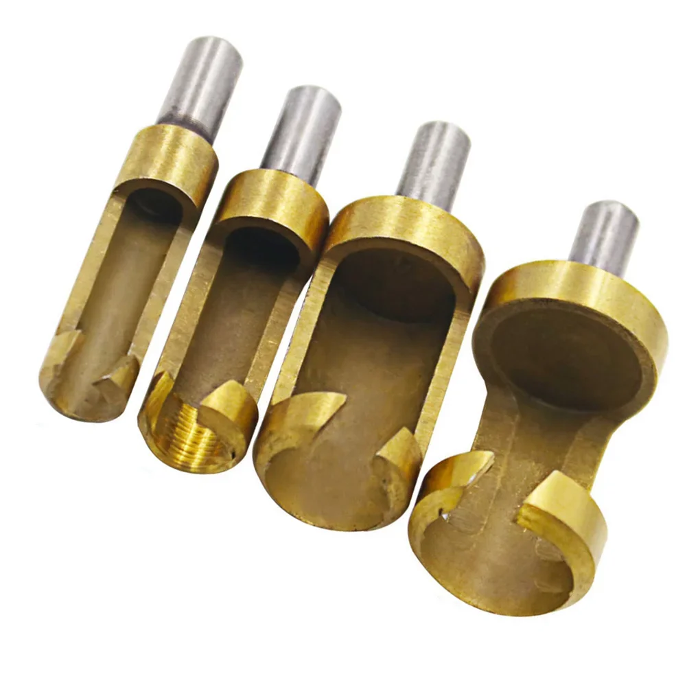 

Hole Opener Bit Drill Bits 4Pcs 6-16mm 6.35mm Shank Cylinder Type Drilling For Wood Plastic Power Tools Rubber