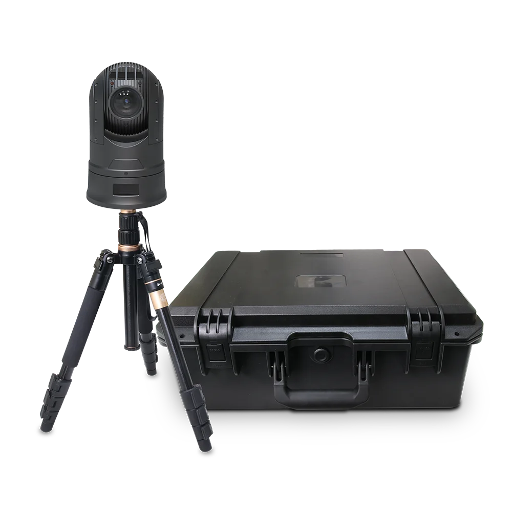 Multi-functional 4G HD Wireless Portable Emergency Deploy Thermal Ptz Camera Support AI Hot Sell