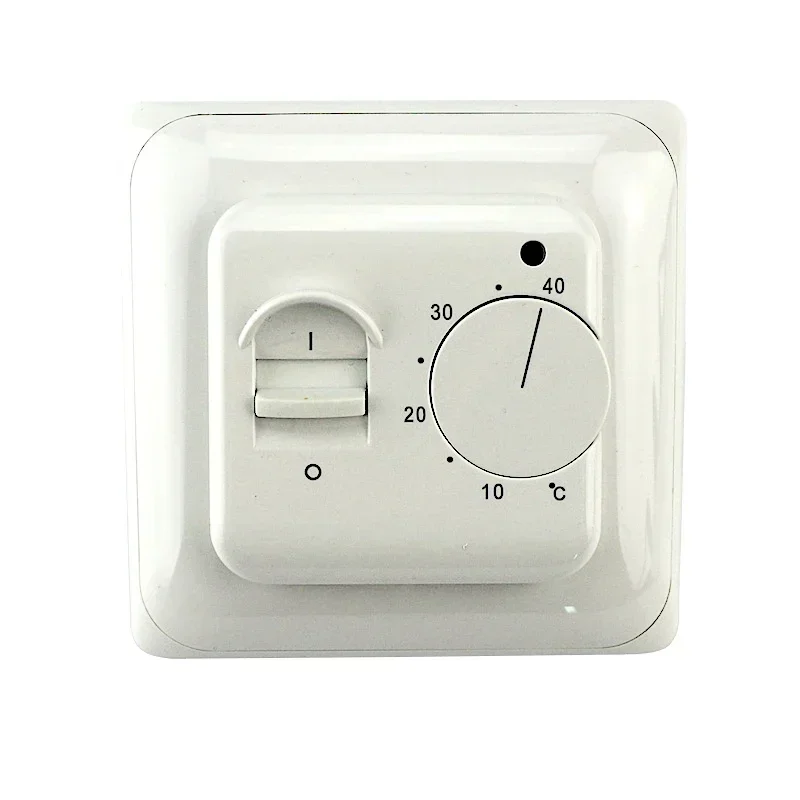

E5 New Universal Mechanical Floor Heating Thermostat AC 230V Electronic Dual Room Home Warm Temperature Controller Retardant PC