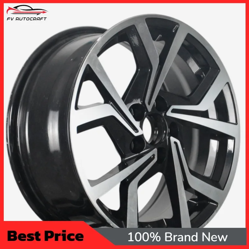 

【2026】Custom Forged Style Black Machined Face Sport Wheel 15 16 17 18 19 20 21 22 23 24 Inch 4-Lug For Compact Cars Alloy Wheels