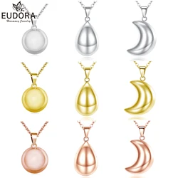 Eudora Harmony  Ball Angel Caller Pregnancy Bola Pendant Necklace Simple Smooth Chime Bell Ball Jewelry for Women Mom's day Gift