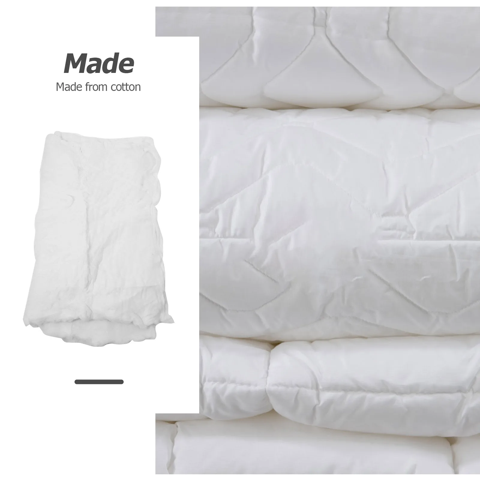 

Cotton Batting Warm Prop Craft Core Fibre DIY Pad Backpain Light Mattress Pads Quilting Cotton Sleeping Evenly